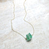 Sea Glass Trio Necklace