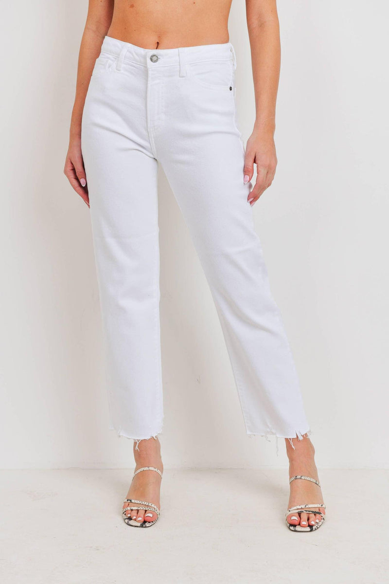 Vintage Straight Jean- White