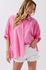 Oversized Button Down